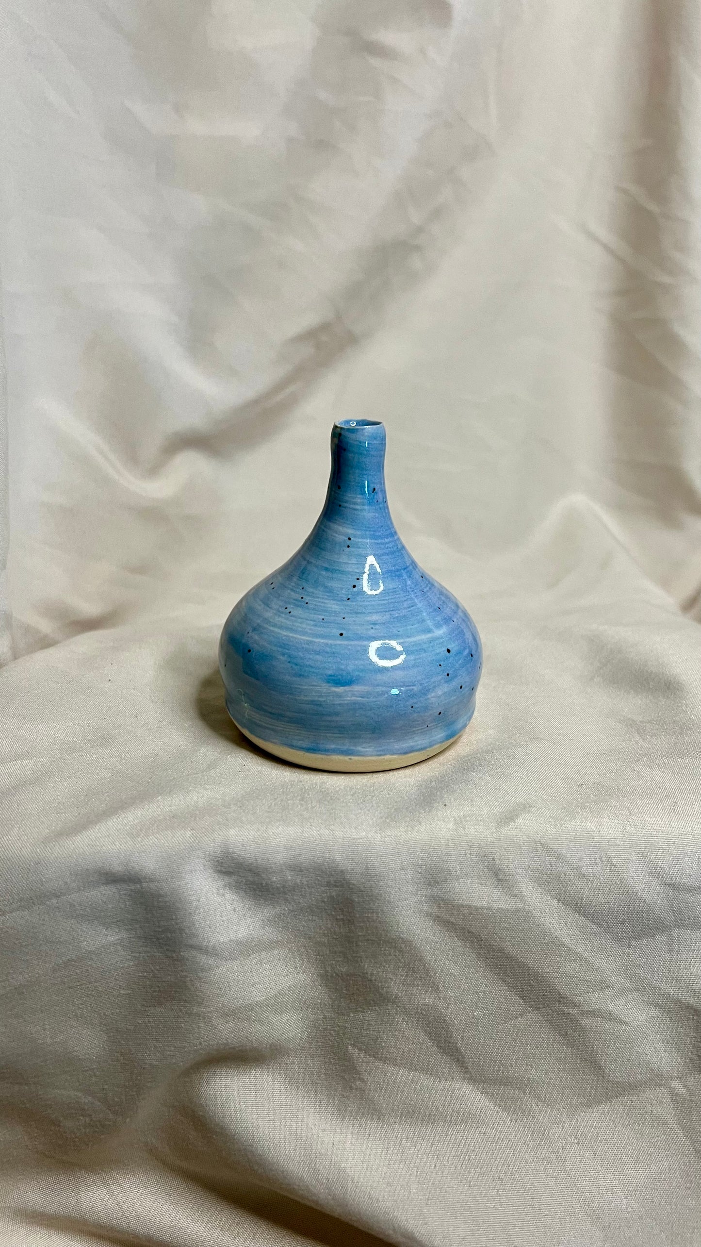 Small Blue Vase