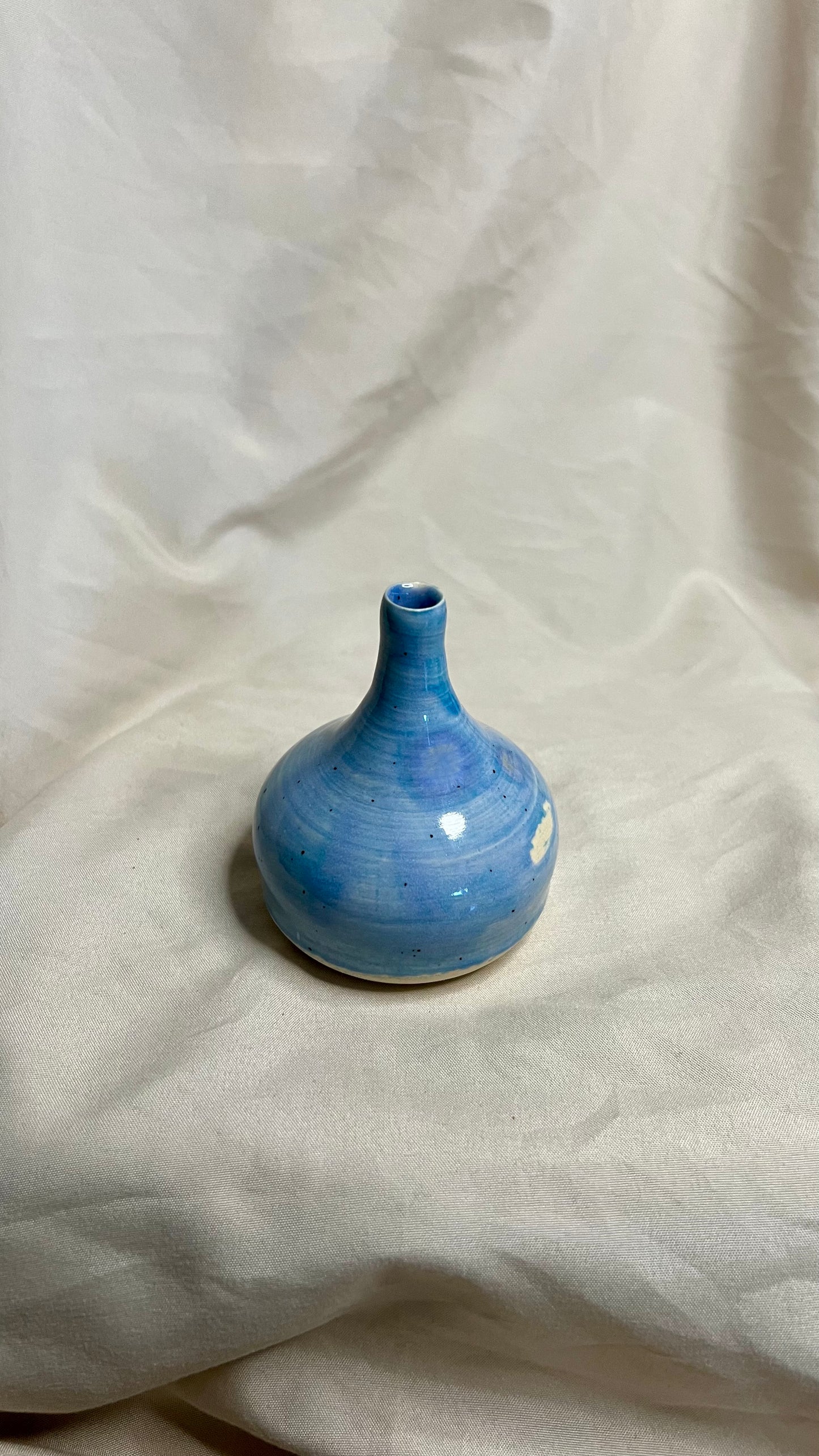 Small Blue Vase