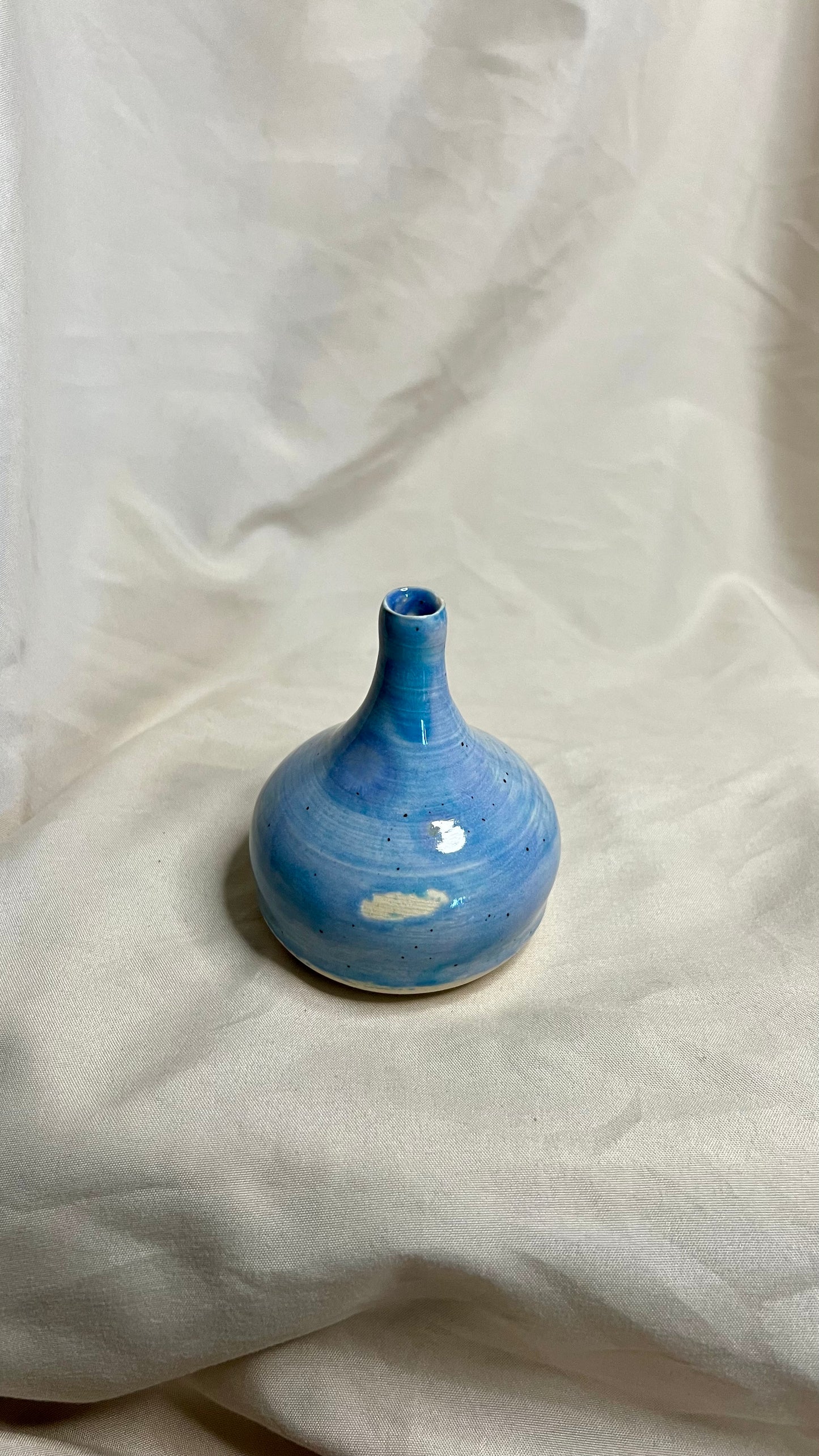 Small Blue Vase